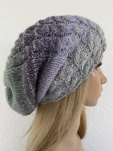 Strick mütze longbeanie - strick-mütze, /