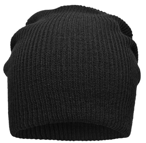 Long beanie strickmütze - long,