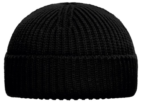 Strickmütze mit umschlag - strickmütze,