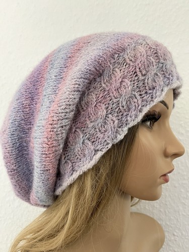 Strick mütze longbeanie - strick-mütze,